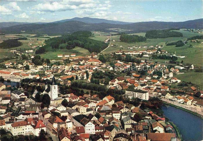 Regen Bayern Fliegeraufnahme