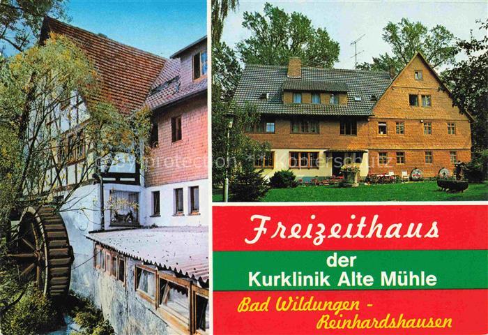 Reinhardshausen Bad Wildungen Freizeithaus der Kurklinik Alte Muehle