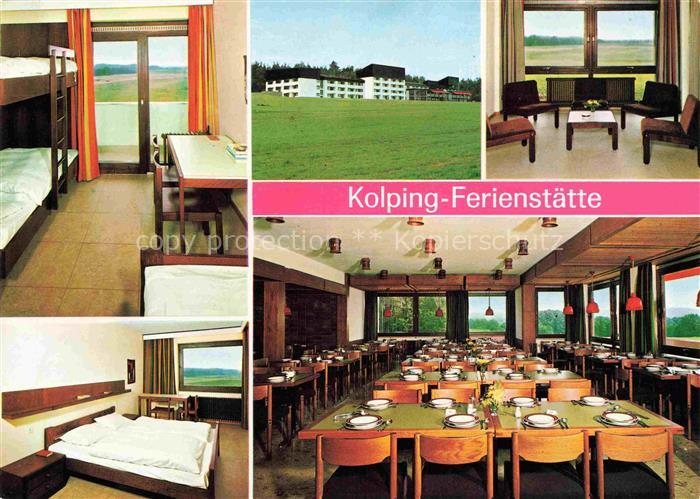 Kemnath Immenreuth Kolping Familienferienstaette Speisesaal Appartements Aufenth