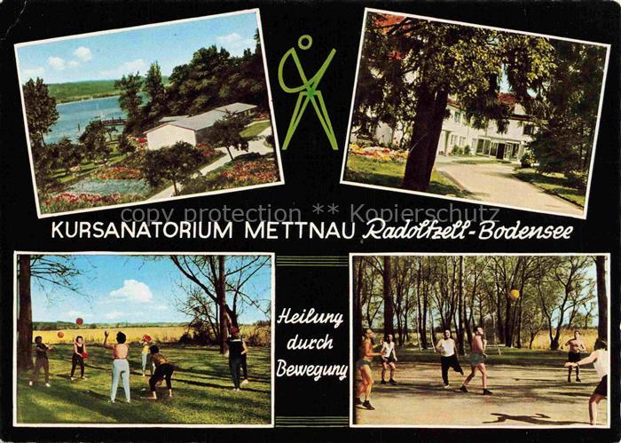 Radolfzell Bodensee Kursanatorium Mettnau Park Gymnastik