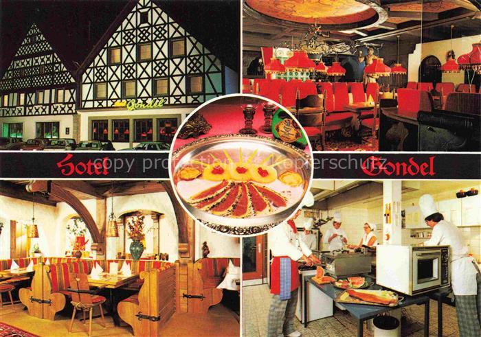 Altenkunstadt Hotel Gondel Gastraeume Kueche