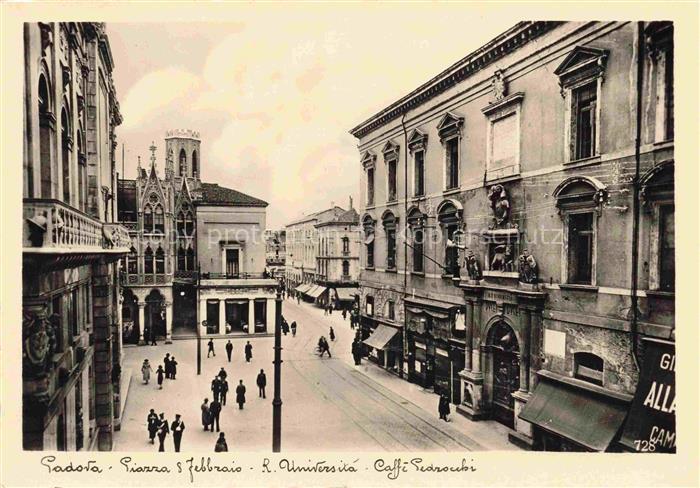 PADOVA Veneto IT Piazza e Febbraio Universita Caffi Sedroubi