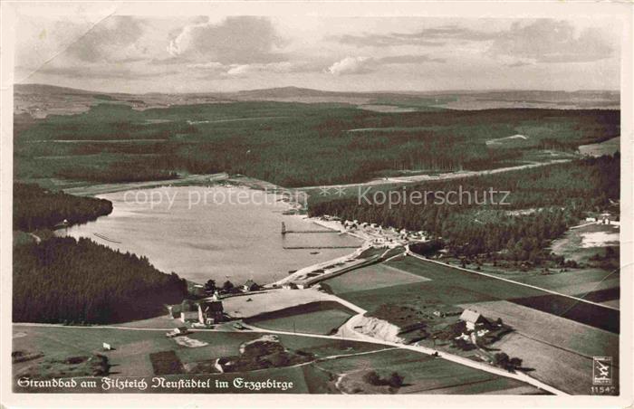 Neustaedtel Erzgebirge Sachsen Strandbad am Filzteich