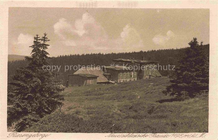 Schreiberhau Szklarska Poreba Riesengebirge PL Neue Schlesische Baude Kupfertief