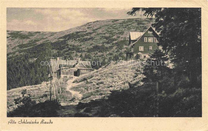 Schreiberhau Szklarska Poreba Riesengebirge PL Alte Schlesische Baude Kupfertief