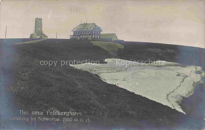 Feldberg 1450m Schwarzwald Der neue Feldbergturm