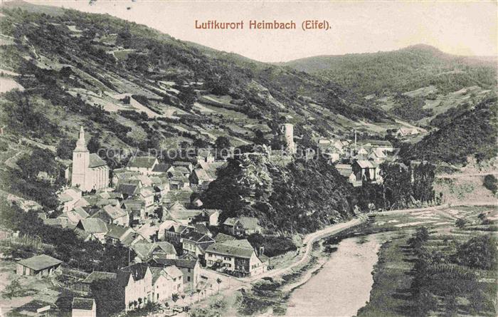 Heimbach Eifel Panorama Luftkurort