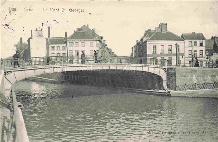 Gand  GENT Belgie Pont St. Georges