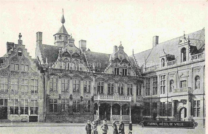 Furnes Veurne West-Vlaanderen Belgie Hôtel de Ville