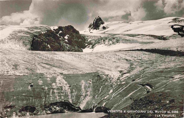 Testa del Rutor 3486m Valgrisenche Aosta Valle d Aosta IT Vedette e Ghiacciaio d