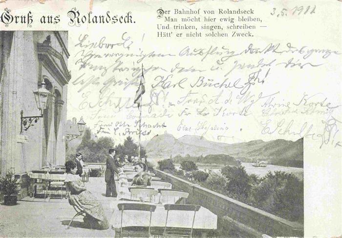 ROLANDSECK Remagen Restaurant Terrasse
