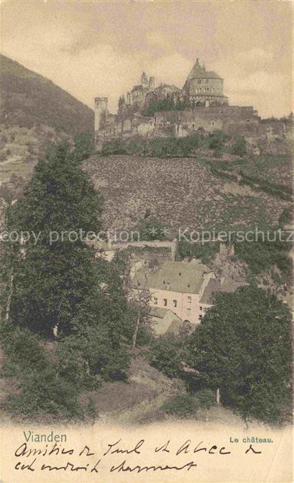 Vianden Luxembourg Le Chateau