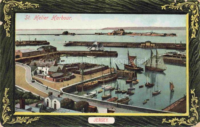 Jersey  UK St Helier Harbour