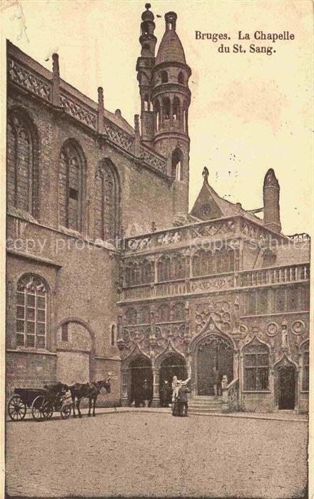 Bruges  BRUGGE Belgie La Chapelle du St Sang