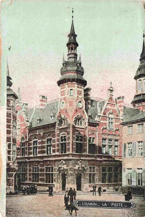 LOUVAIN  Loewen Leuven Belgie La Poste Feldpost