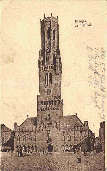 Bruges  BRUGGE Belgie Le Beffroi