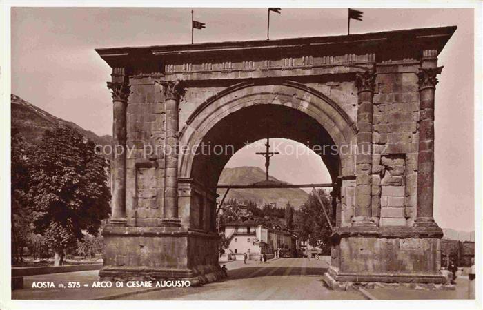 Aosta Valle d Aosta IT Arco di Cesare Augusto