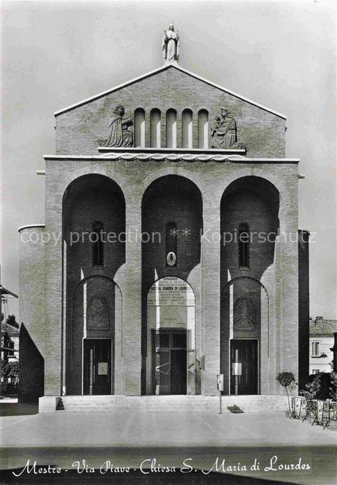 Mestre Venezia IT Via Piave Chiesa Santa Maria di Lourdes