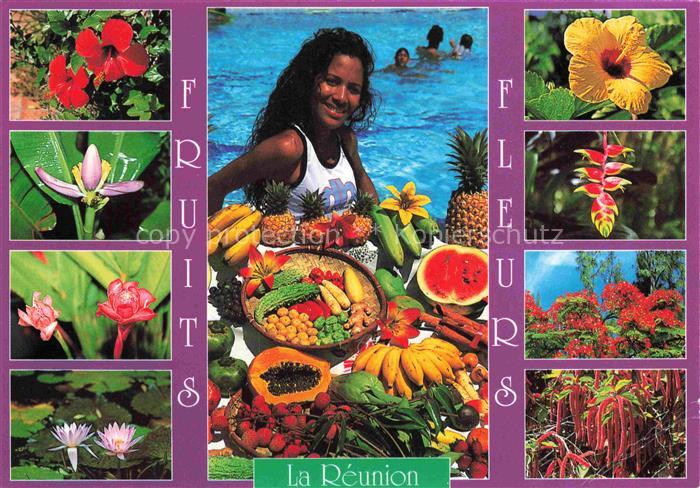 Ile de La Reunion Reunion Fruits et fleurs