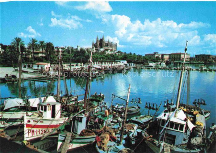 Palma de Mallorca ES Detalle del puerto