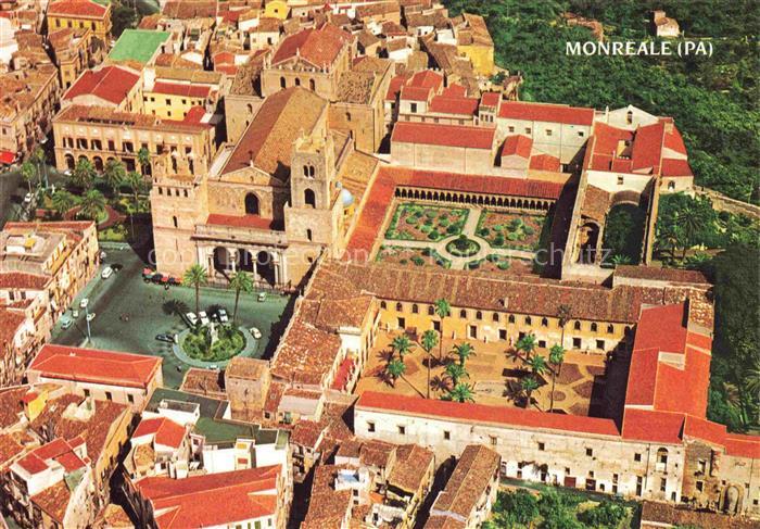 Monreale Palermo Sicilia IT Fliegeraufnahme