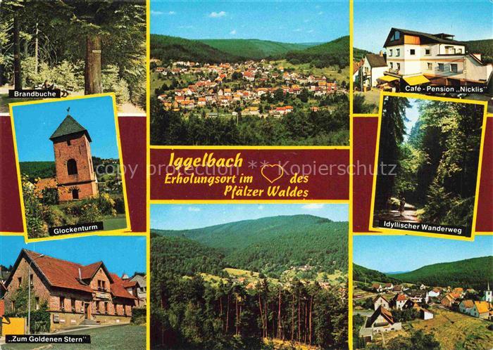 Iggelbach Elmstein Bad Duerkheim Rheinland-Pfalz Brandbuche Panorama Cafe Nickli