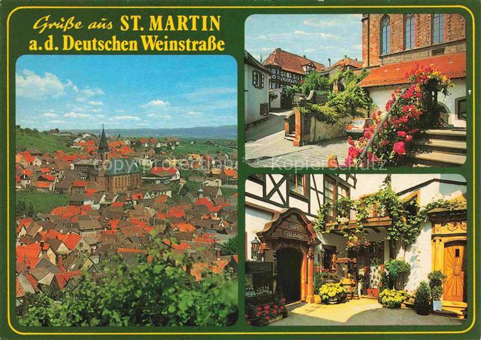 St Martin Pfalz Panorama Ortsmotive