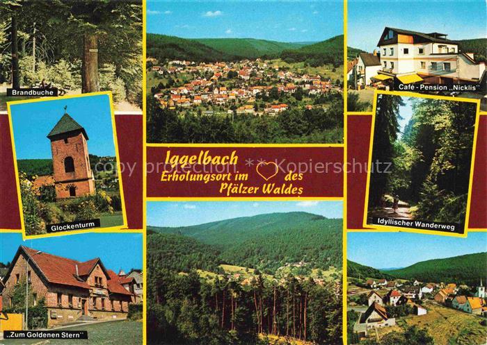 Iggelbach Elmstein Bad Duerkheim Rheinland-Pfalz Cafe Pension Nicklis Gasthaus Z