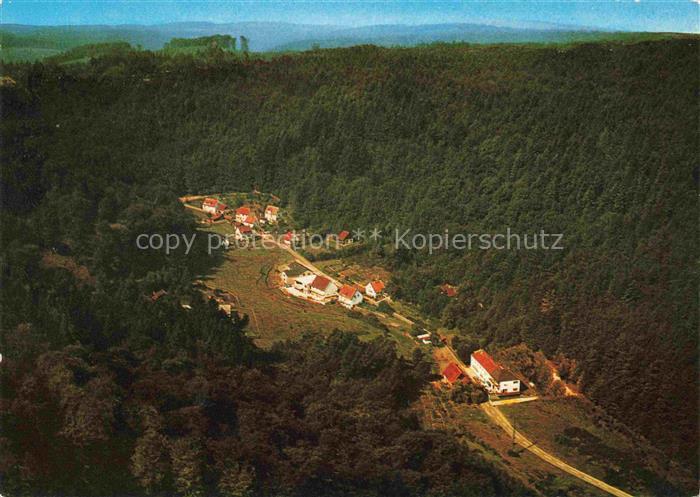 Schwarzbach Elmstein Pension Haus Langguth Fliegeraufnahme