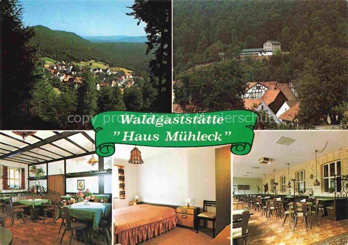 Iggelbach Elmstein Bad Duerkheim Rheinland-Pfalz Waldgaststaette Haus Muehleck G
