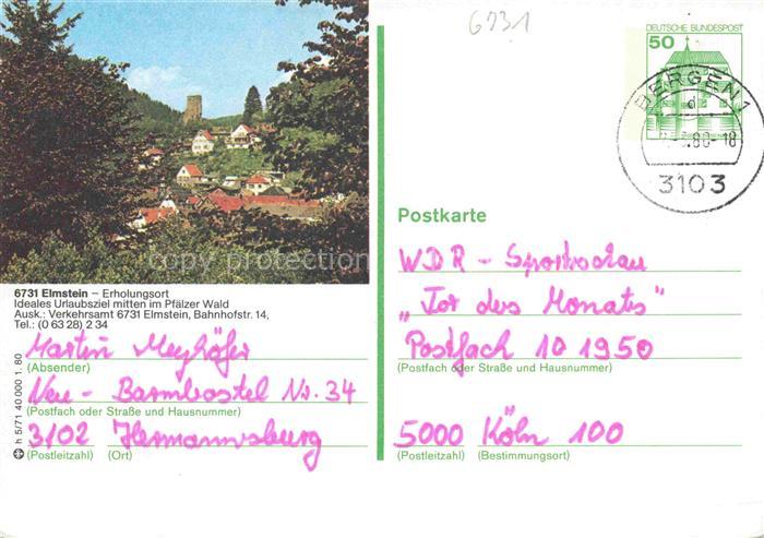 Elmstein Rheinland-Pfalz Panorama