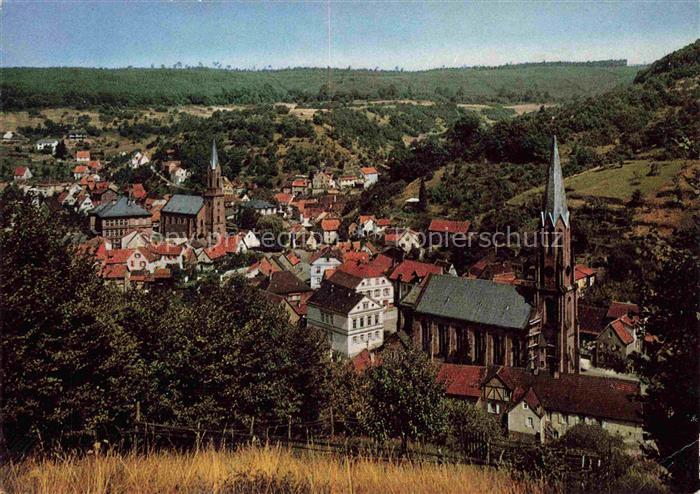 Weidenthal Pfalz Panorama Kirche