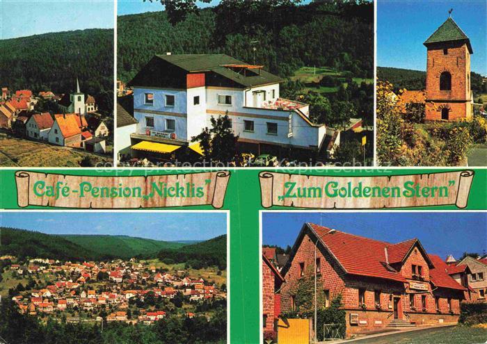 Iggelbach Elmstein Bad Duerkheim Rheinland-Pfalz Cafe Pension Nicklis Zum Golden