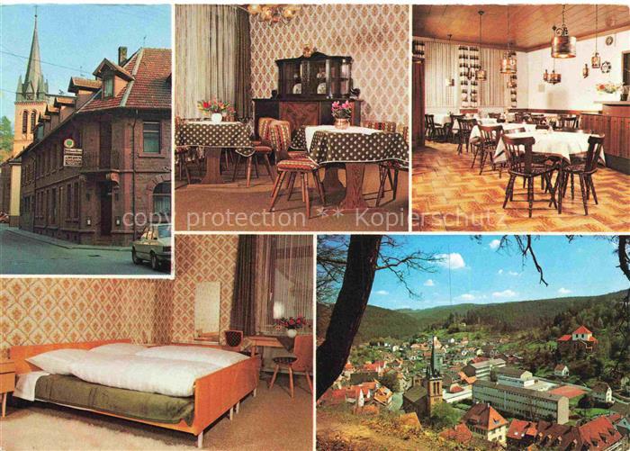 Elmstein Rheinland-Pfalz Speisegaststaette Pension Zur Linde Gastraeume Zimmer P