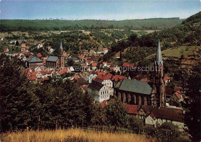 Weidenthal Pfalz Panorama Kirchen