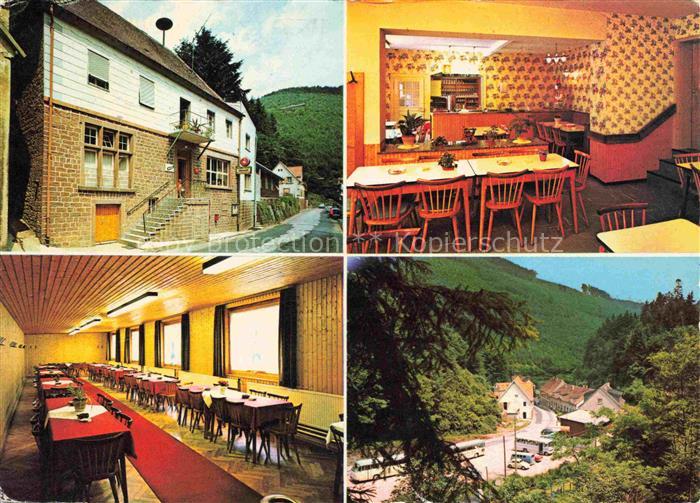 Helmbach Elmstein Gasthaus Pension Schmitt Gastraeume Panorama