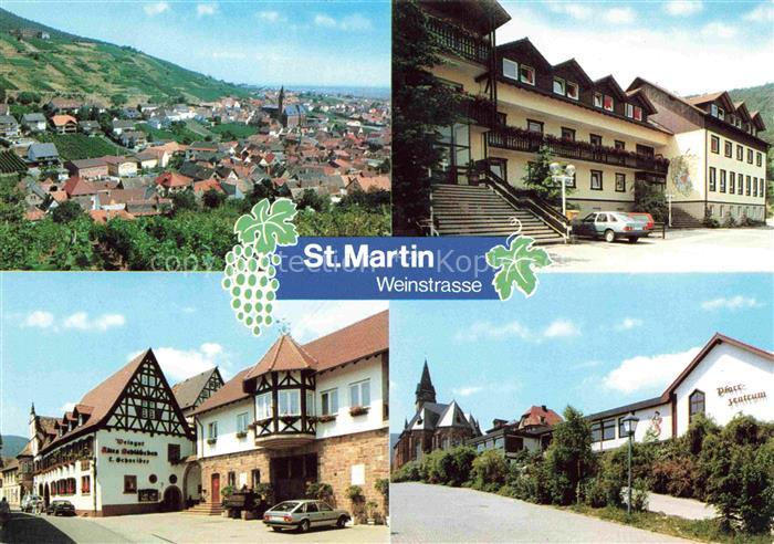 St Martin Weinstrasse Pfalz Panorama Gasthaus Pfarrzentrum Rathaus