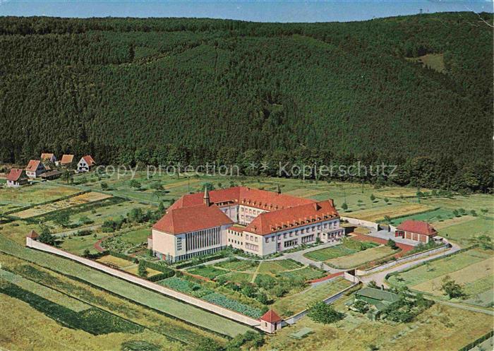 Esthal Provinzmutterhaus Kloster St Maria Fliegeraufnahme
