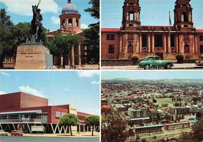 Bloemfontein RSA Southafrica General de Wet's Statue City Hall Civic Theatre Vie