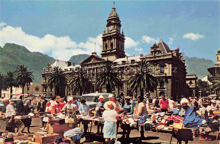 Cape-Town Kaapstad Kapstadt South-Africa RSA The market on the Grand Parade with