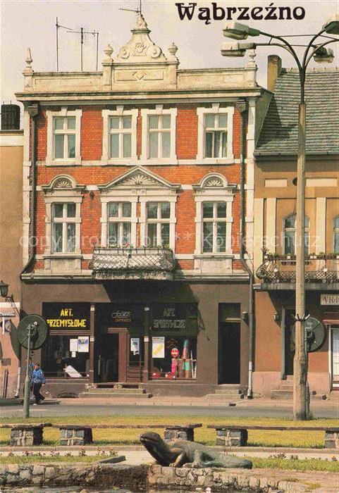 Wabrzezno Briesen Westpreussen PL Fragment rynku