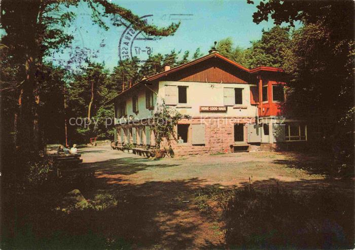 Hambach  Neustadt Weinstrasse Hohe Loog-Huette des Pfaelzerwaldvereins Hambach