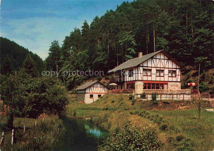 Erfenstein Raststaette Forsthaus Spangenberg