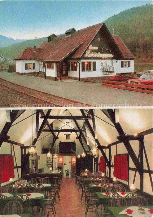 Appenthal Elmstein Bad Duerkheim Rheinland-Pfalz Gaststaette Zum Lokschuppen Gas