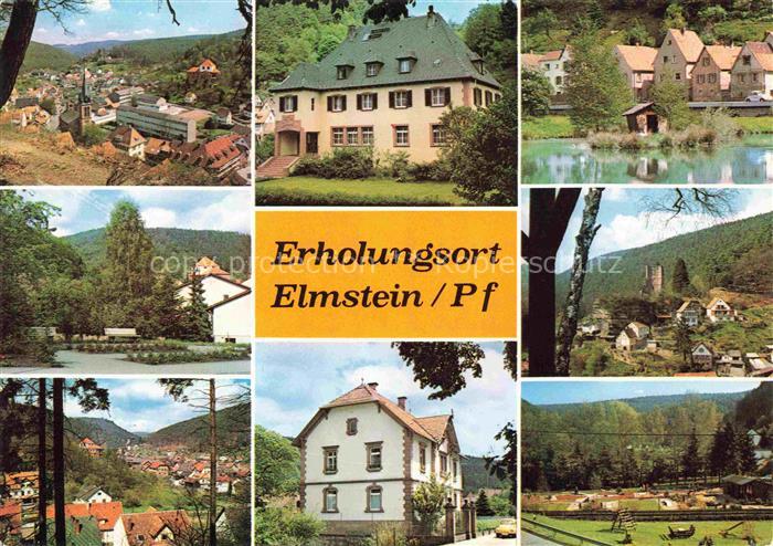 Elmstein Rheinland-Pfalz Teilansichten Erholungsort
