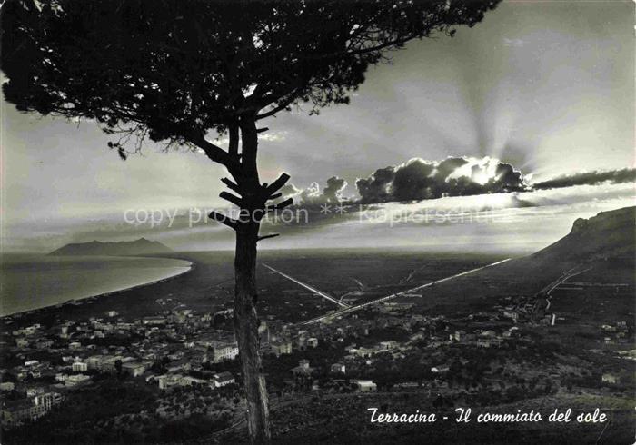 Terracina Lazio IT Il commiato del sole