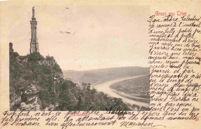 TRIER  CITY Mariensaeule