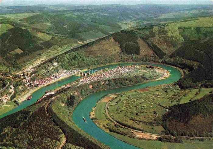 Hirschhorn Neckar Hessen Fliegeraufnahme