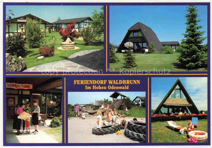 Waldkatzenbach Feriendorf Waldbrunn Teilansichten