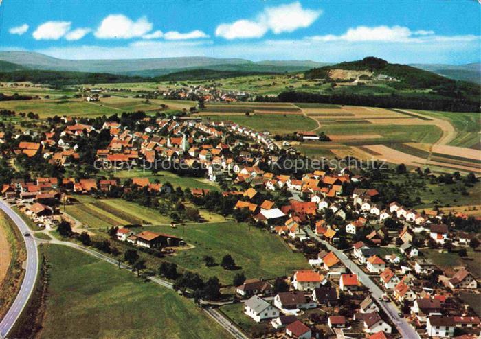 Struempfelbrunn Waldbrunn Fliegeraufnahme